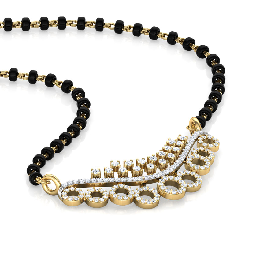 Tanaya Diamond Mangalsutra