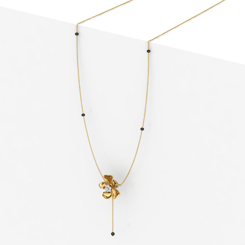 Saisha Lariat Diamond Mangalsutra