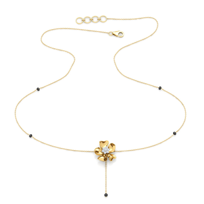 Saisha Lariat Diamond Mangalsutra