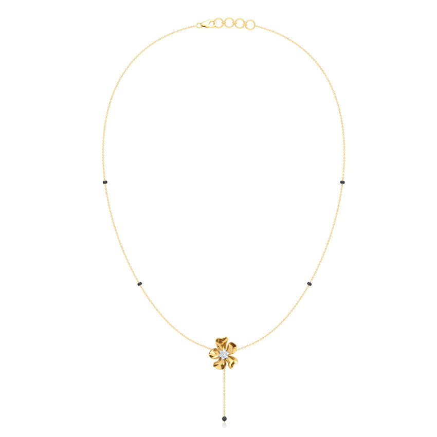 Saisha Lariat Diamond Mangalsutra