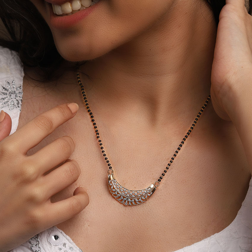 Kanan Diamond Mangalsutra Kanan Diamond Mangalsutra