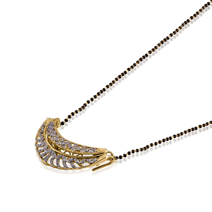 Kanan Diamond Mangalsutra Kanan Diamond Mangalsutra