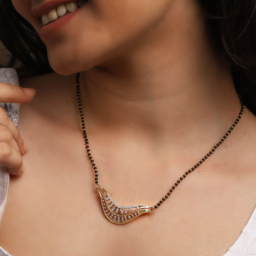 Shanaya Detachable Diamond Mangalsutra Shanaya Detachable Diamond Mangalsutra