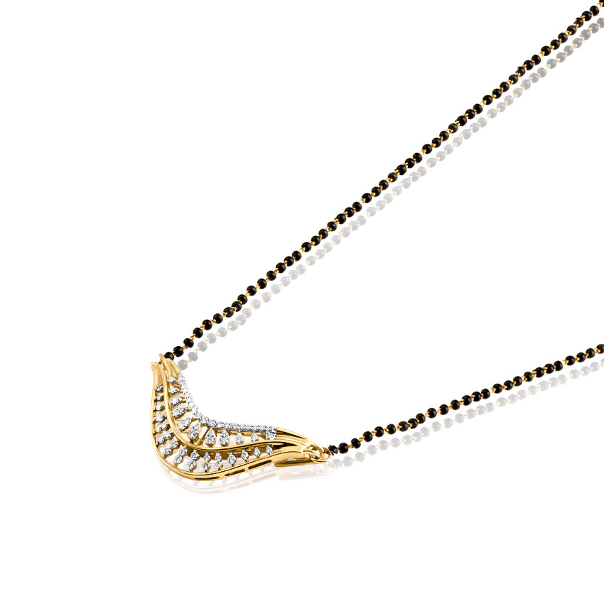 Shanaya Detachable Diamond Mangalsutra Shanaya Detachable Diamond Mangalsutra