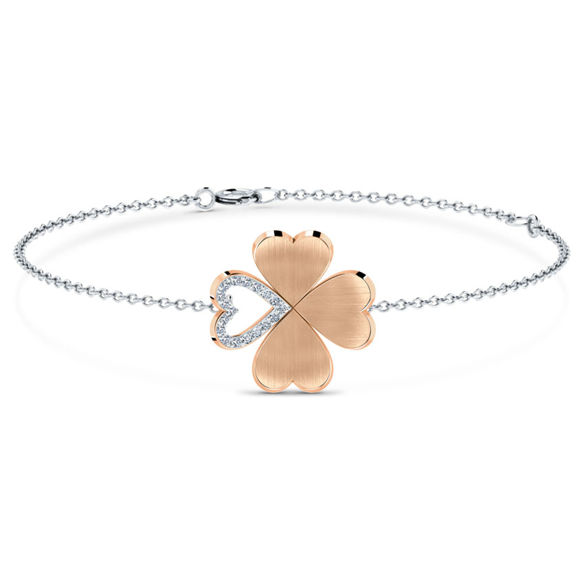 Clover Hearts Diamond Bracelet Clover Hearts Diamond Bracelet
