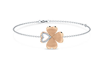 Clover Hearts Diamond Bracelet Clover Hearts Diamond Bracelet