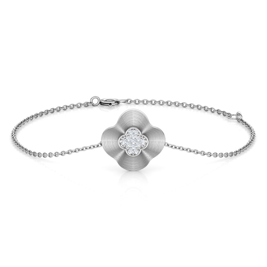 Clover Mist Diamond Bracelet