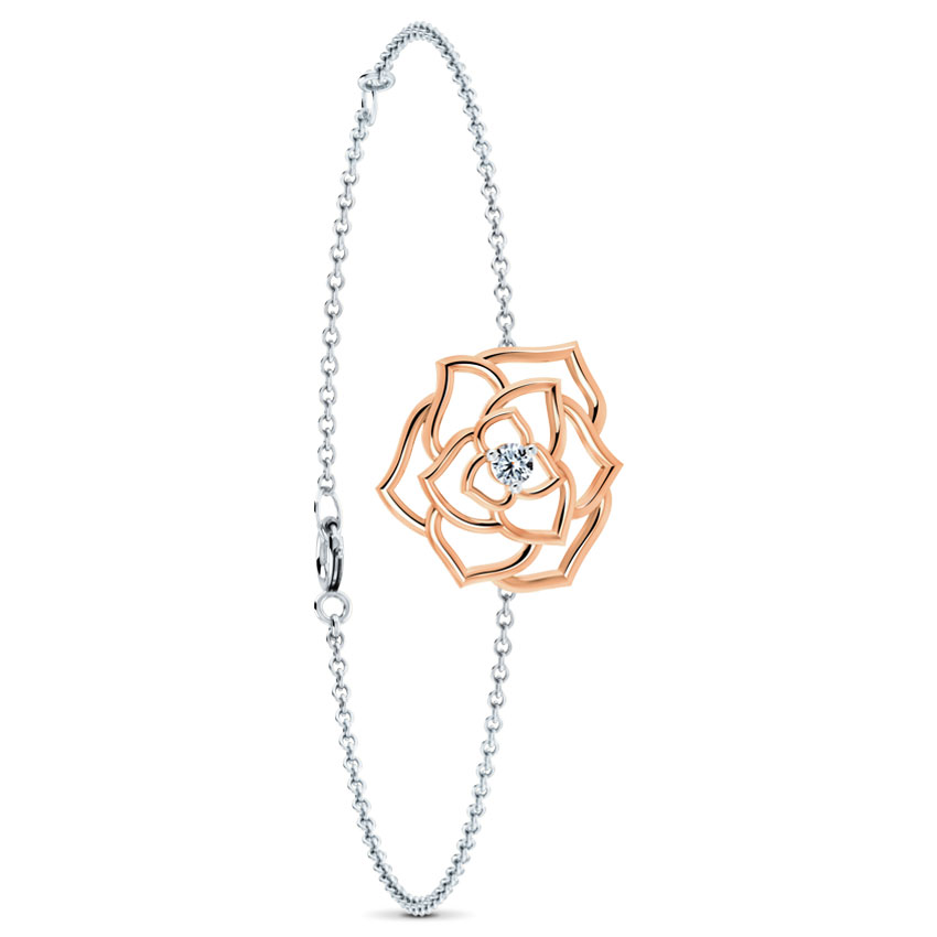 Rosette Diamond Bracelet