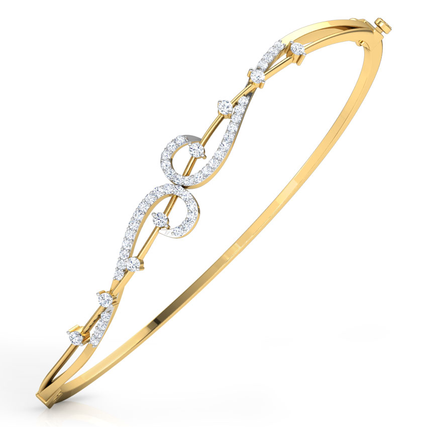 Juno Scroll Diamond Bracelet