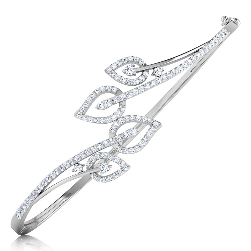 Laura Leaf Diamond Bracelet
