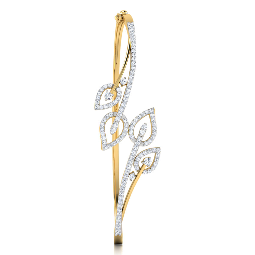 Laura Leaf Diamond Bracelet