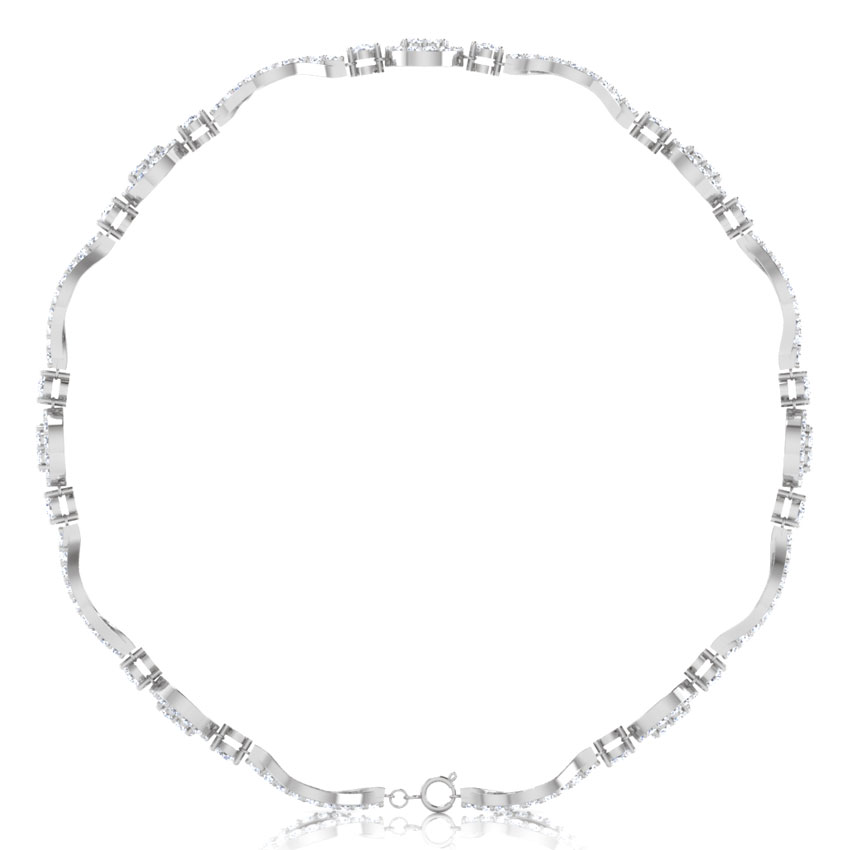 Luna Linked Diamond Bracelet