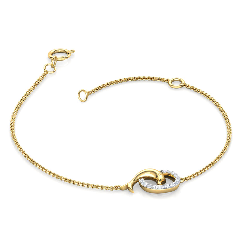 Charming Dolphin Kids Bracelet