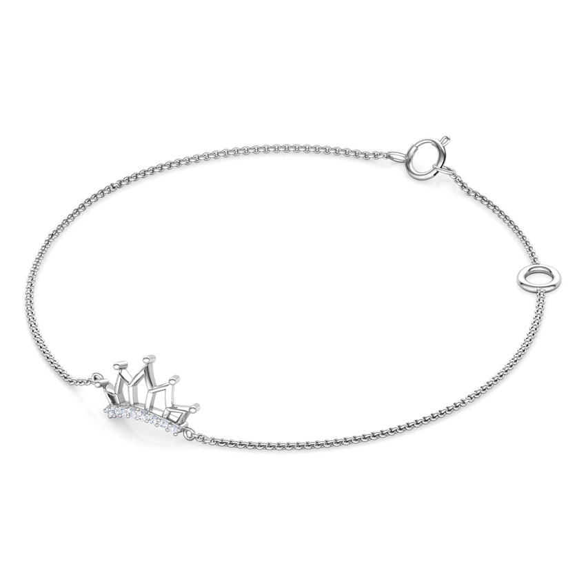 Amra Crown Kids' Diamond Bracelet