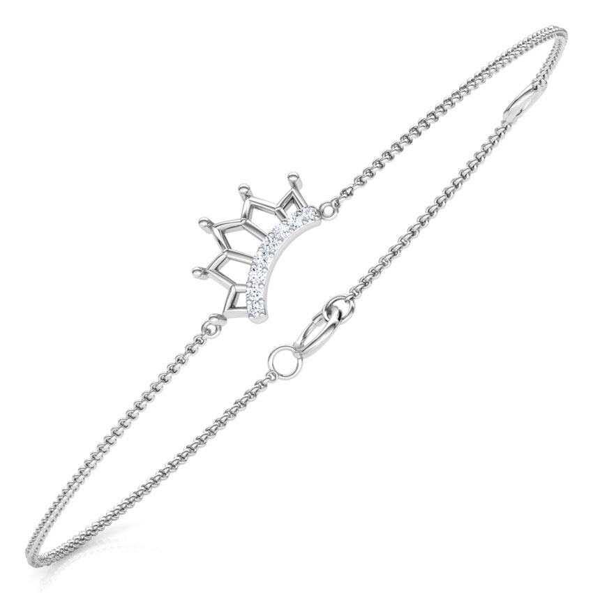 Amra Crown Kids' Diamond Bracelet