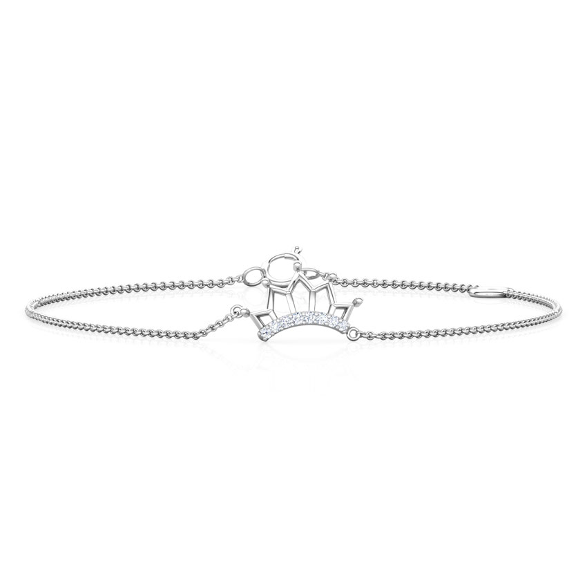 Amra Crown Kids' Diamond Bracelet