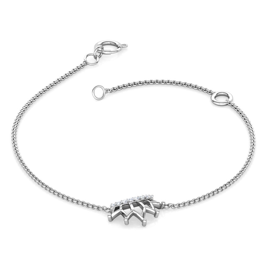 Amra Crown Kids' Diamond Bracelet