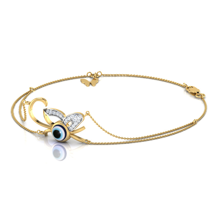 Abbi Evil Eye Gemstone Bracelet