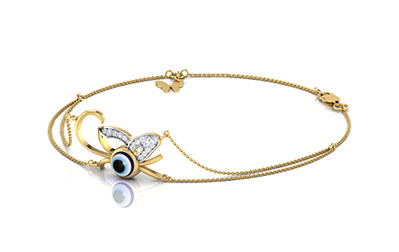 Abbi Evil Eye Gemstone Bracelet