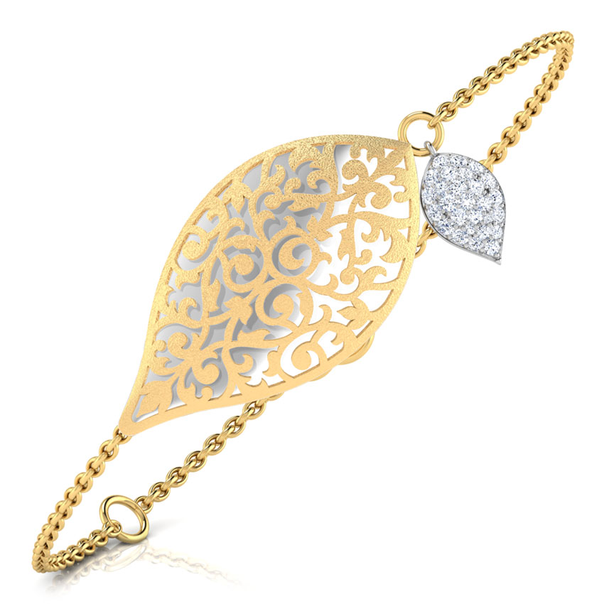 Zoe Leaf Bracelet