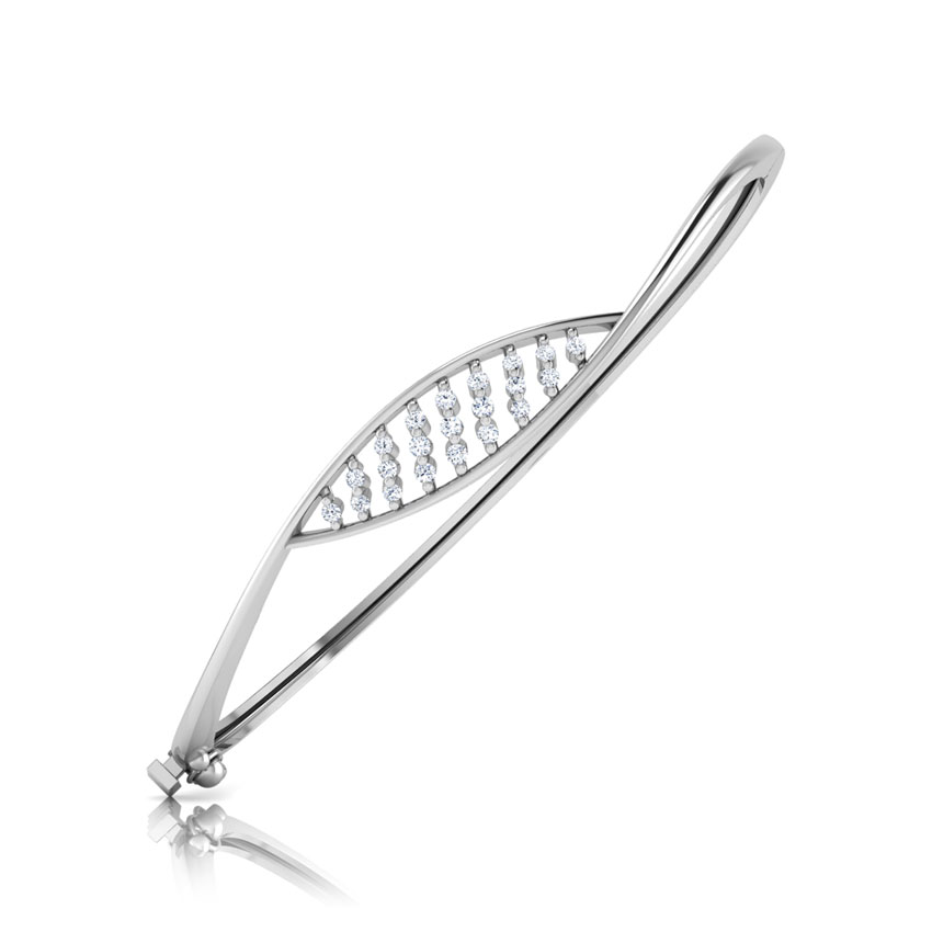 Lined Diamond Bracelet