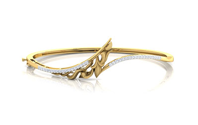 Ornate Curve Diamond Bracelet