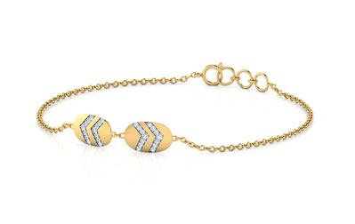 Genna Stamped Bracelet