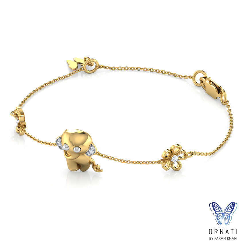 Jumbo Floral Bracelet