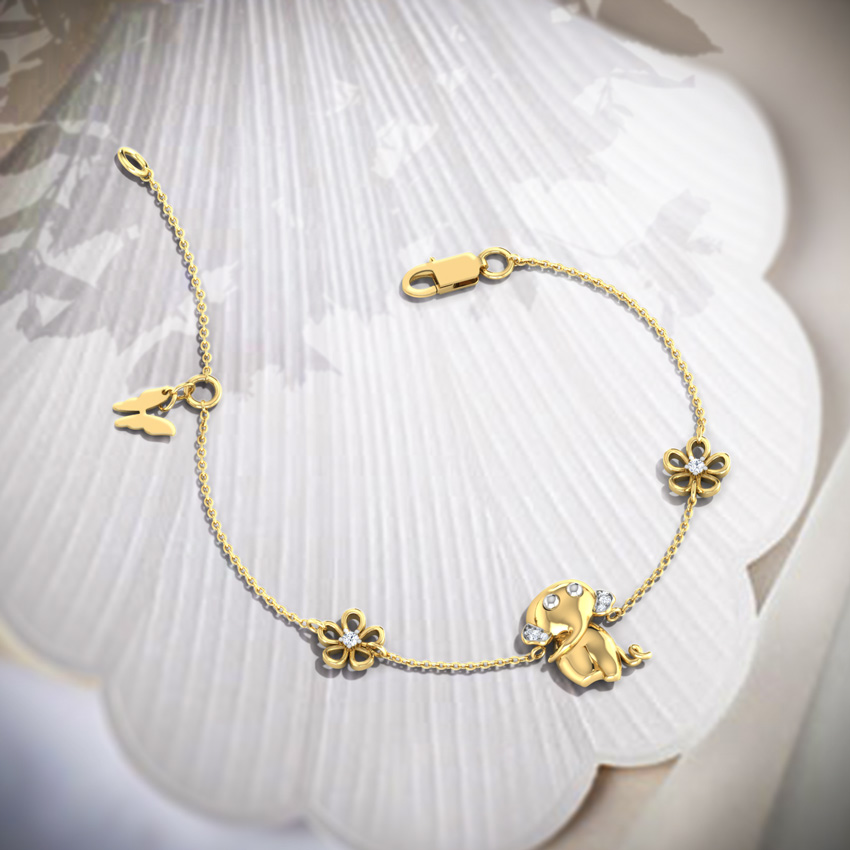 Jumbo Floral Bracelet