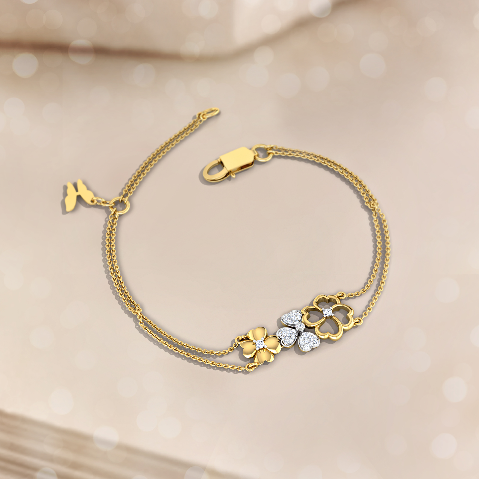 Bouquet Elegance Diamond Bracelet