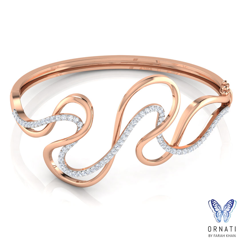 Curvaceous Oval Bracelet