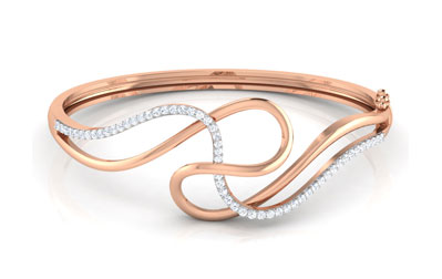 Arch Oval Diamond Bracelet