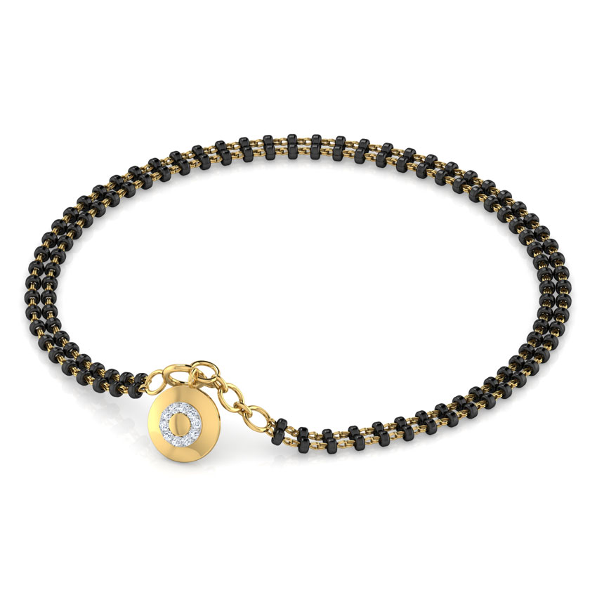 Riya Diamond Mangalsutra Bracelet