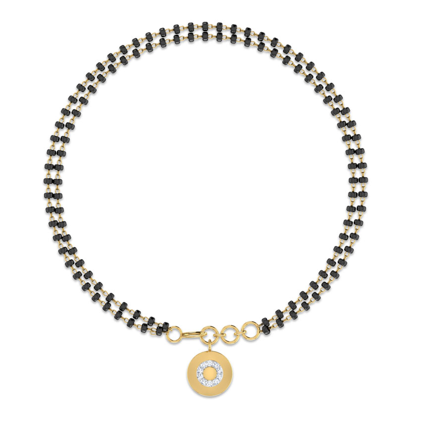 Riya Diamond Mangalsutra Bracelet