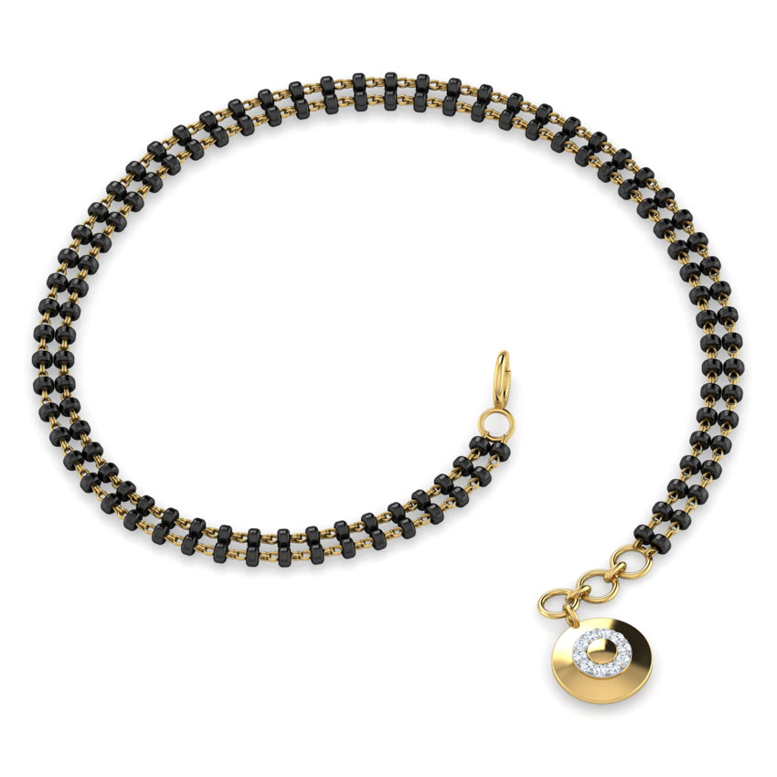 Riya Diamond Mangalsutra Bracelet