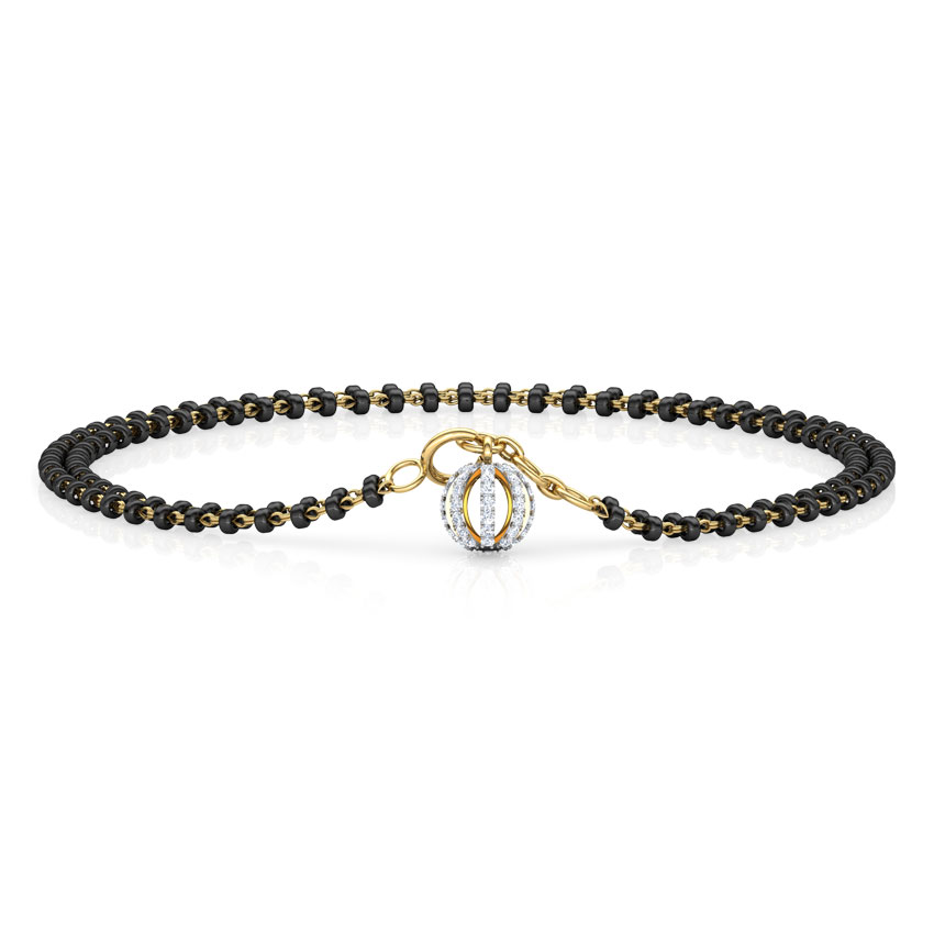 Vibha Diamond Mangalsutra Bracelet