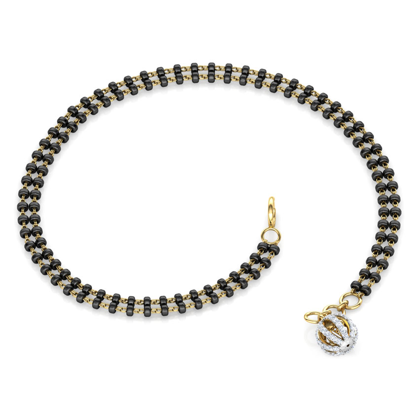 Vibha Diamond Mangalsutra Bracelet