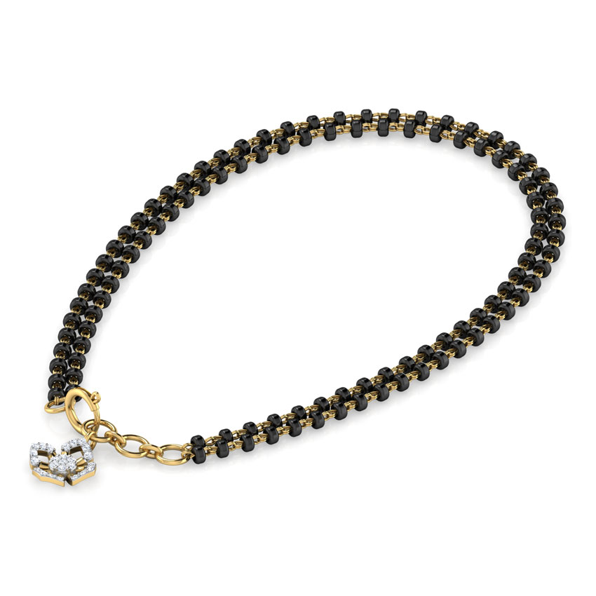 Yuti Diamond Mangalsutra Bracelet