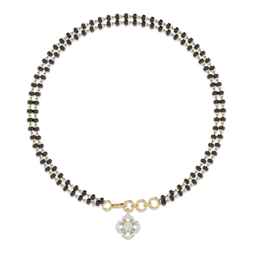 Yuti Diamond Mangalsutra Bracelet