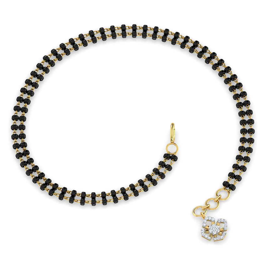 Yuti Diamond Mangalsutra Bracelet