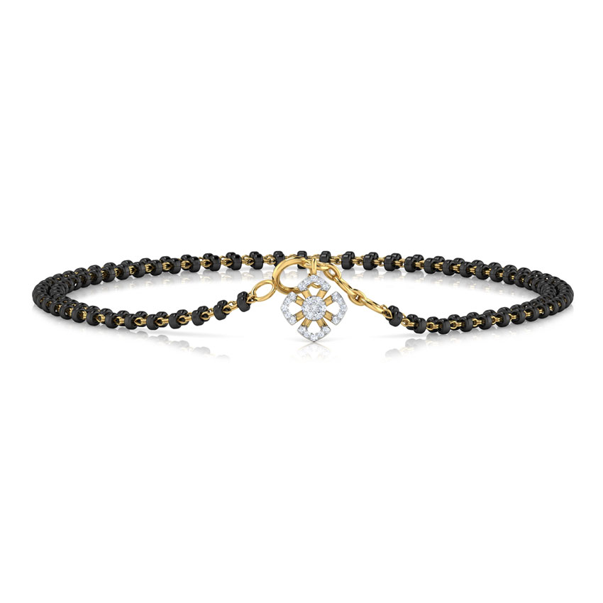 Yuti Diamond Mangalsutra Bracelet