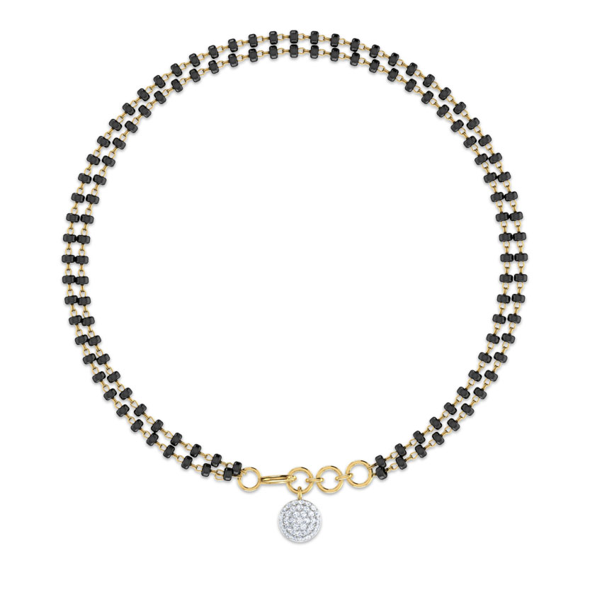Adya Diamond Mangalsutra Bracelet
