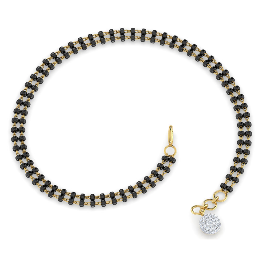 Adya Diamond Mangalsutra Bracelet