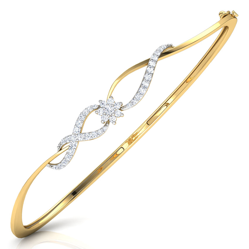 Petite Diamond Cluster Bracelet