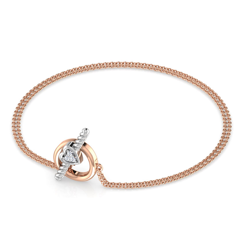 Hoop Love Lock Bracelet