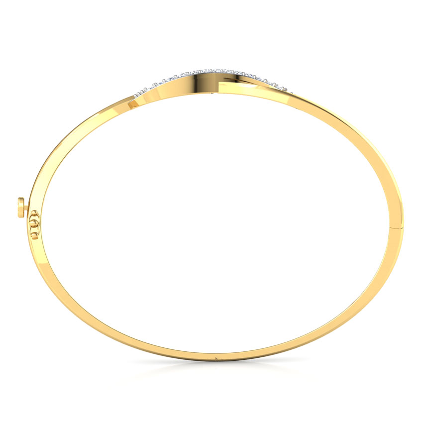 Infinity Curve Diamond Bracelet