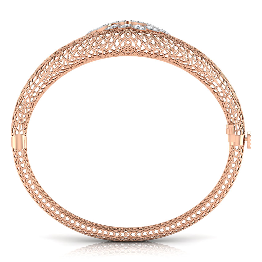 Wild Rhea Leaf Diamond Bracelet