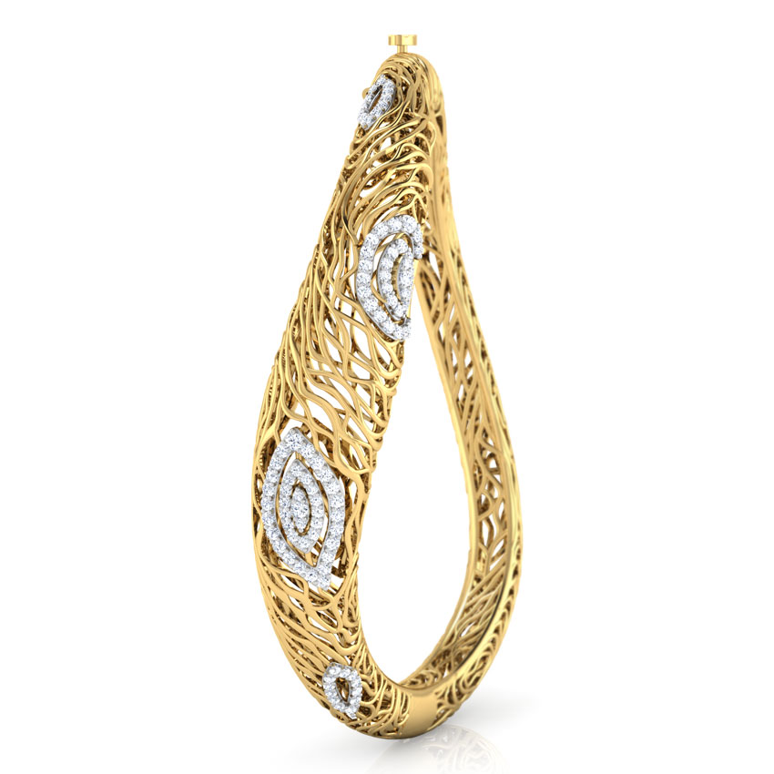 Batino Wood Grain Diamond Bracelet Batino Wood Grain Diamond Bracelet