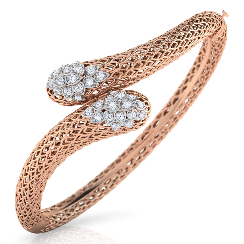 Bhoma Leaf Diamond Bracelet