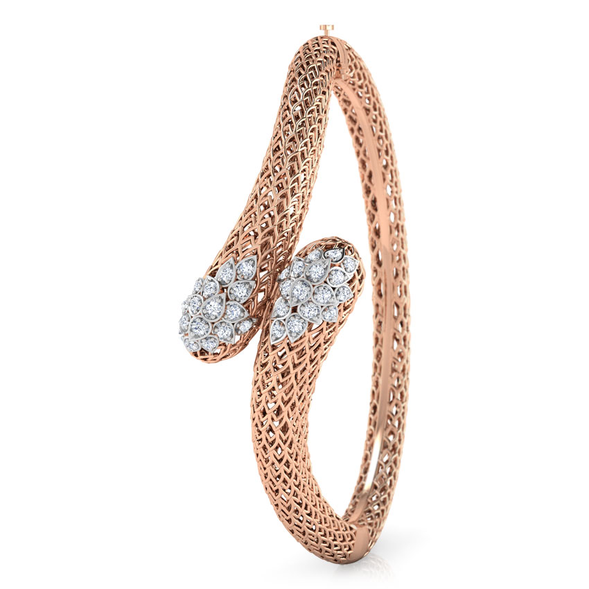 Bhoma Leaf Diamond Bracelet